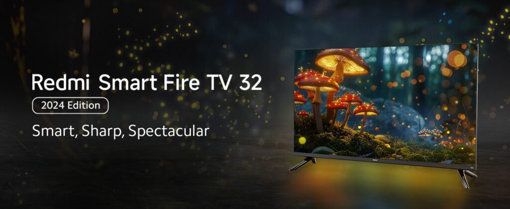 Redmi 80 cm (32 inches) F Series HD Ready Smart LED Fire TV L32MA-FVIN (Black)